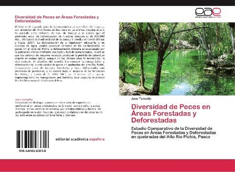 Diversidad de Peces en Áreas Forestadas y Deforestadas