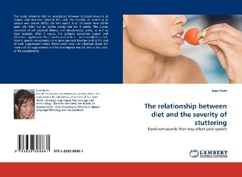 The relationship between diet and the severity of stuttering
