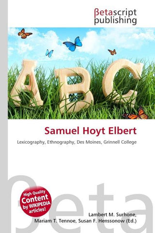 Samuel Hoyt Elbert
