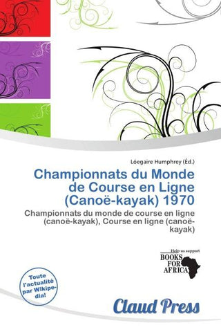 Championnats du Monde de Course en Ligne (Canoë-kayak) 1970