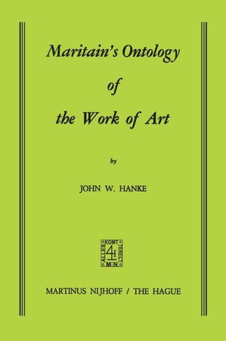 Maritain’s Ontology of the Work of Art