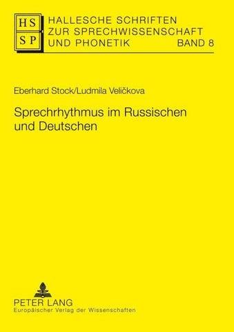Sprechrhythmus im Russischen und Deutschen