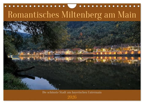 Romantisches Miltenberg am Main (Wandkalender 2026 DIN A4 quer), CALVENDO Monatskalender
