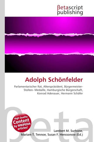 Adolph Schönfelder