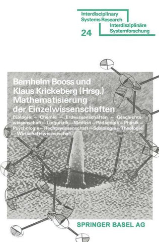 Mathematisierung der Einzelwissenschaften
