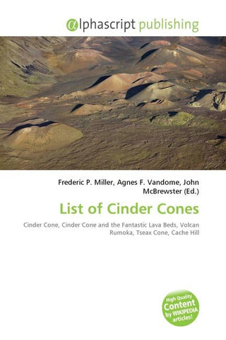 List of Cinder Cones
