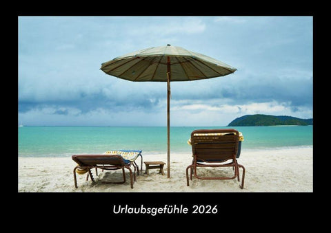 Urlaubsgefühle 2026 Fotokalender DIN A3
