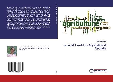 Role of Credit in Agricultural Growth