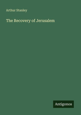 The Recovery of Jerusalem