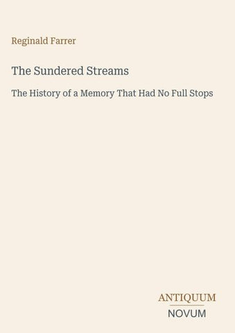 The Sundered Streams