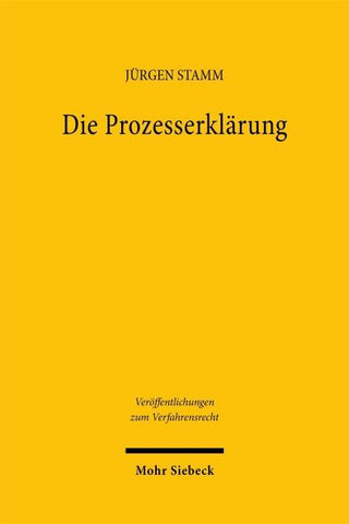 Die Prozesserklärung