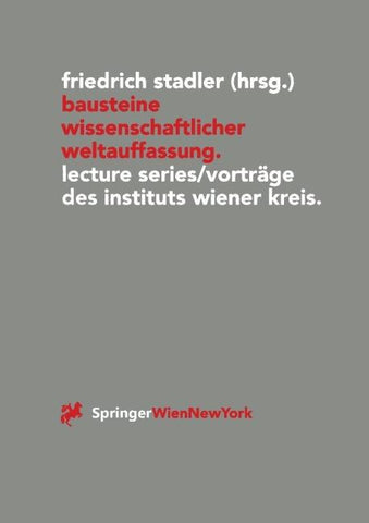 Bausteine wissenschaftlicher Weltauffassung