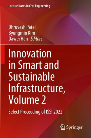 Innovation in Smart and Sustainable Infrastructure, Volume 2