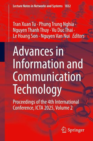 Advances in Information and Communication Technology