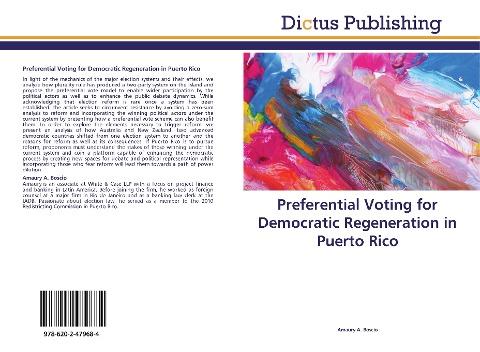Preferential Voting for Democratic Regeneration in Puerto Rico