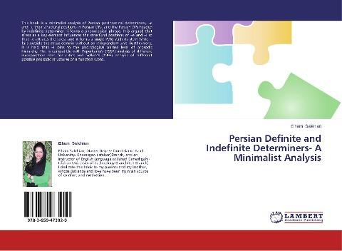 Persian Definite and Indefinite Determiners- A Minimalist Analysis