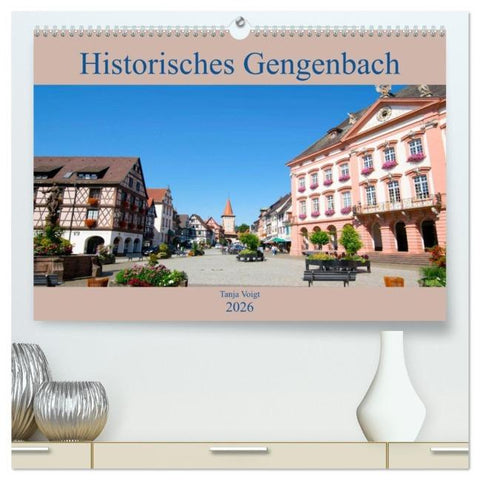 Historisches Gengenbach (hochwertiger Premium Wandkalender 2026 DIN A2 quer), Kunstdruck in Hochglanz
