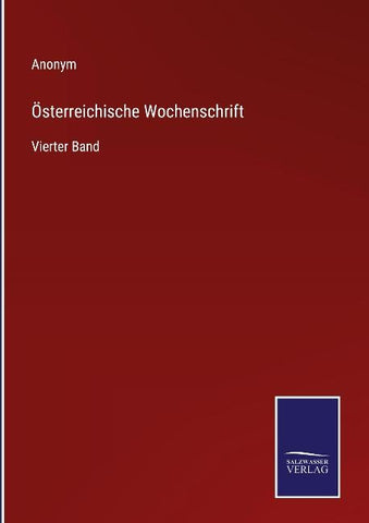 Österreichische Wochenschrift