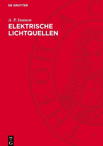 Elektrische Lichtquellen
