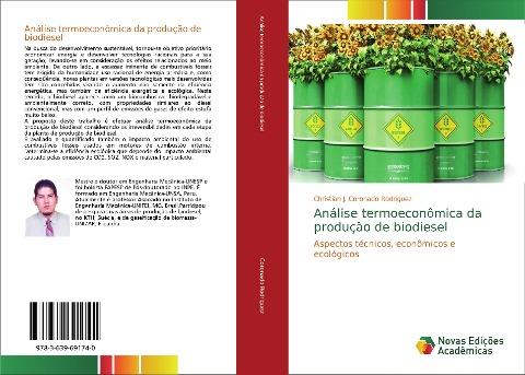 Análise termoeconômica da produção de biodiesel