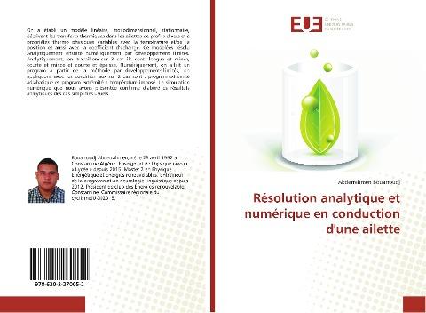 Résolution analytique et numérique en conduction d'une ailette