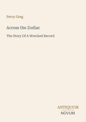 Across the Zodiac