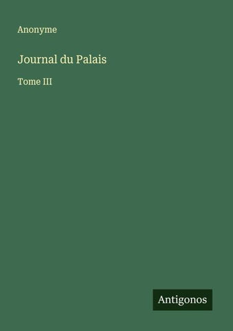 Journal du Palais