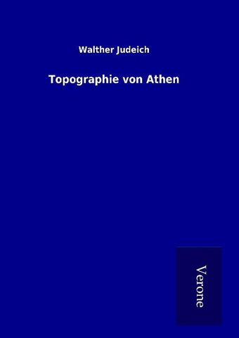 Topographie von Athen