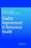 Quality Improvement in Behavioral Health