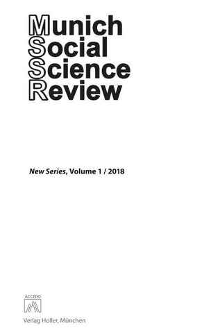 Munich Social Science Review (MSSR)