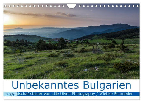 Unbekanntes Bulgarien (Wandkalender 2026 DIN A4 quer), CALVENDO Monatskalender