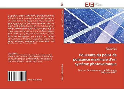 Poursuite du point de puissance maximale d'un système photovoltaïque