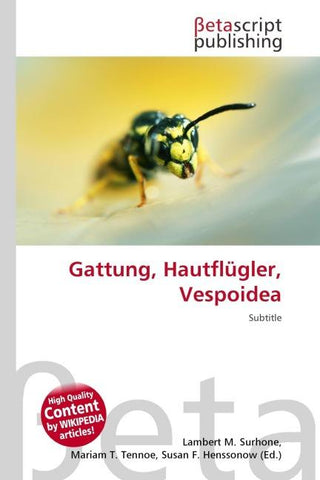 Gattung, Hautflügler, Vespoidea