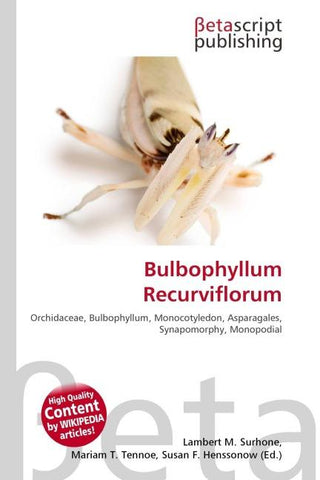 Bulbophyllum Recurviflorum