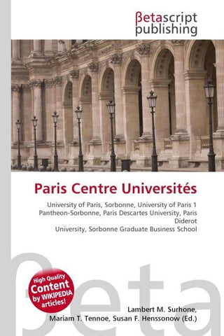 Paris Centre Universités
