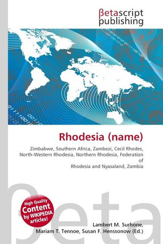 Rhodesia (name)