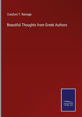Beautiful Thoughts from Greek Authors