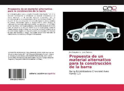 Propuesta de un material alternativo para la construcción de la barra