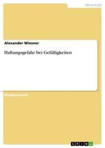 Haftungsgefahr bei Gefälligkeiten