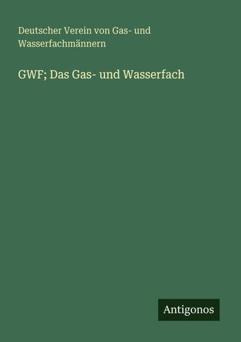 GWF; Das Gas- und Wasserfach