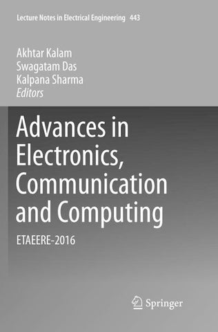 Advances in Electronics, Communication and Computing