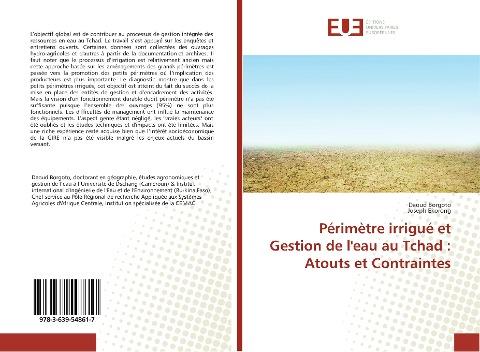 Périmètre irrigué et Gestion de l'eau au Tchad : Atouts et Contraintes