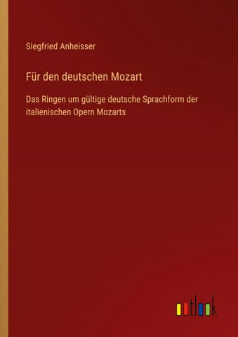 Für den deutschen Mozart