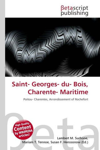 Saint- Georges- du- Bois, Charente- Maritime