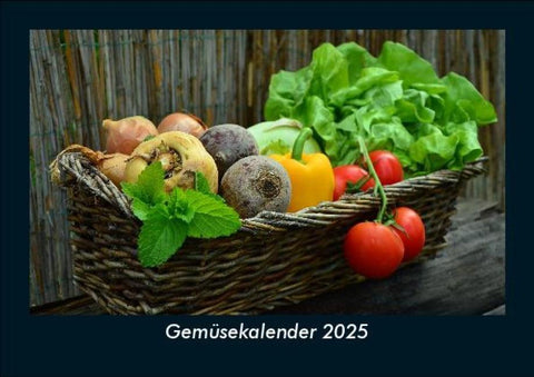 Gemüsekalender 2025 Fotokalender DIN A5