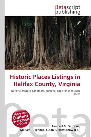 Historic Places Listings in Halifax County, Virginia