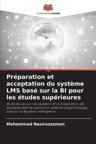 Préparation et acceptation du système LMS basé sur la BI pour les études supérieures