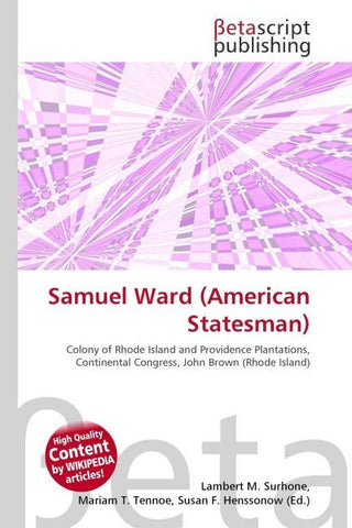 Samuel Ward (American Statesman)