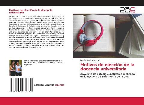 Motivos de elección de la docencia universitaria
