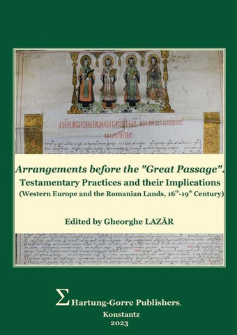Arrangements before the “Great Passage”